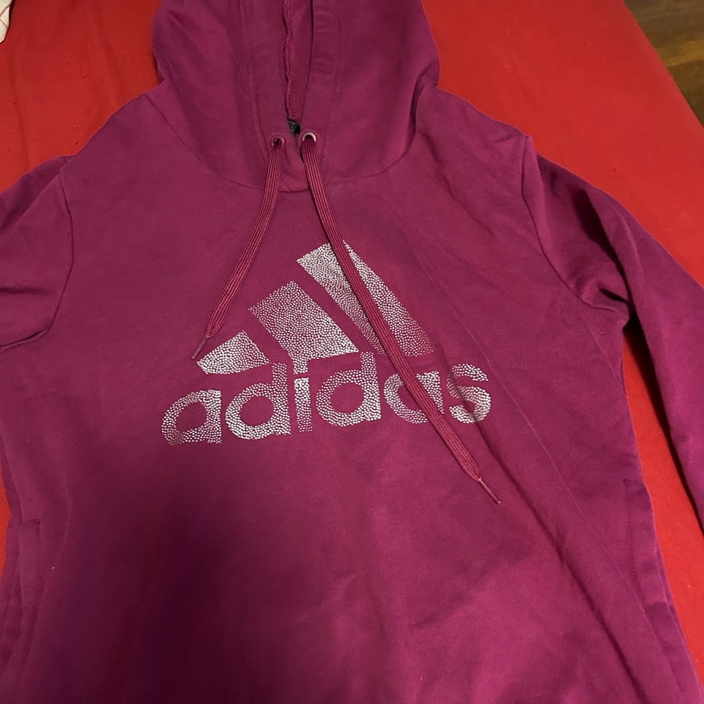 Adidas Fuchsia Hoodie